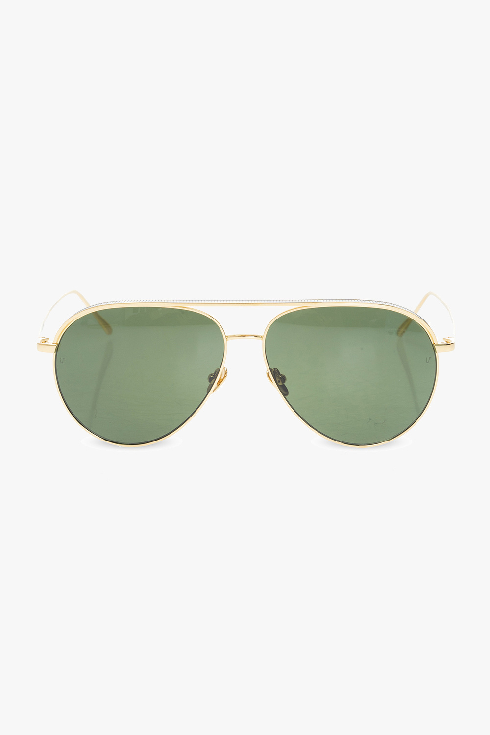 Linda Farrow wayfarer tortoiseshell sunglasses