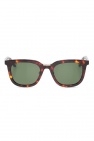 Linda Farrow Marrone sunglasses