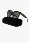 Linda Farrow Logo-embossed Gemma sunglasses