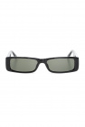 Linda Farrow ‘Dania’ Black sunglasses