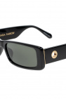 Linda Farrow ‘Dania’ Black sunglasses