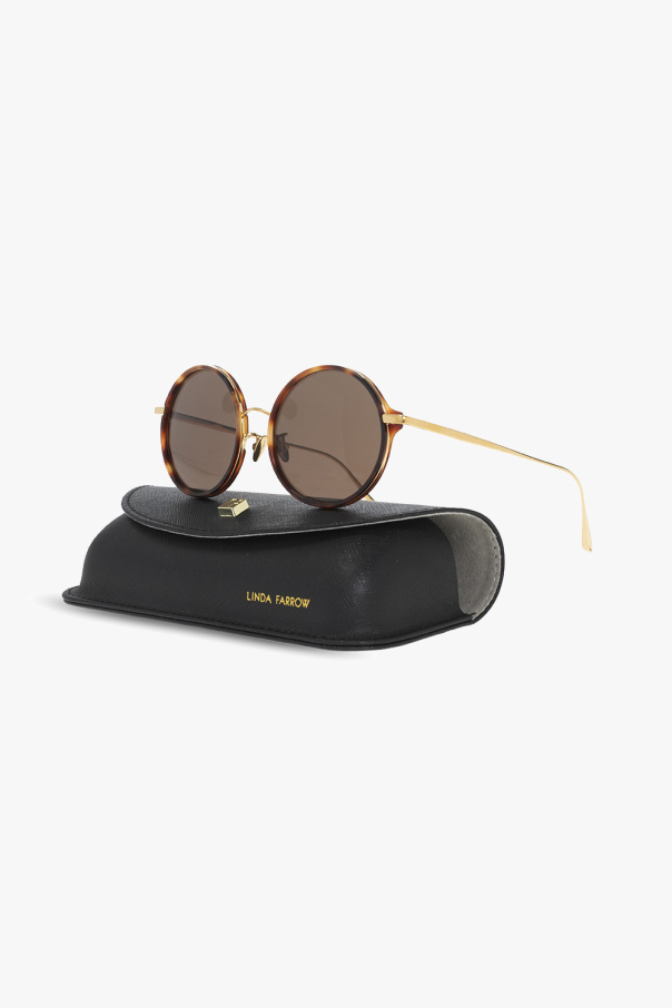Linda Farrow ‘Bara’ Ballistic sunglasses
