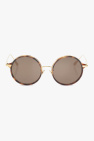 Balmain Eyewear gradient aviator-frame sunglasses Schwarz