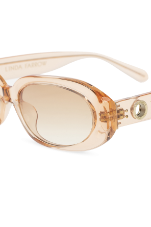 Linda Farrow Transparent sunglasses