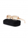 Linda Farrow Transparent sunglasses