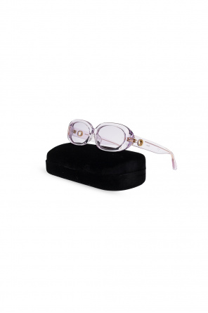 Linda Farrow Tort Cat Eye Sunglasses