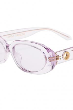Linda Farrow buy salvatore ferragamo sf206s cateye sunglasses