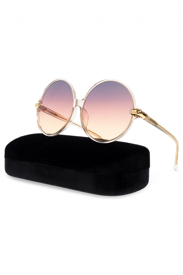 Linda Farrow Transparent billion sunglasses