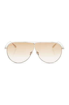 Elie Saab round-frame sunglasses
