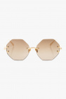 balenciaga eyewear invisible square framed sunglasses Doublet item