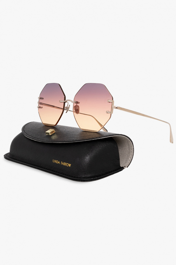 Linda Farrow ‘Arua’ sunglasses