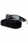 Linda Farrow Logo-embossed sunglasses