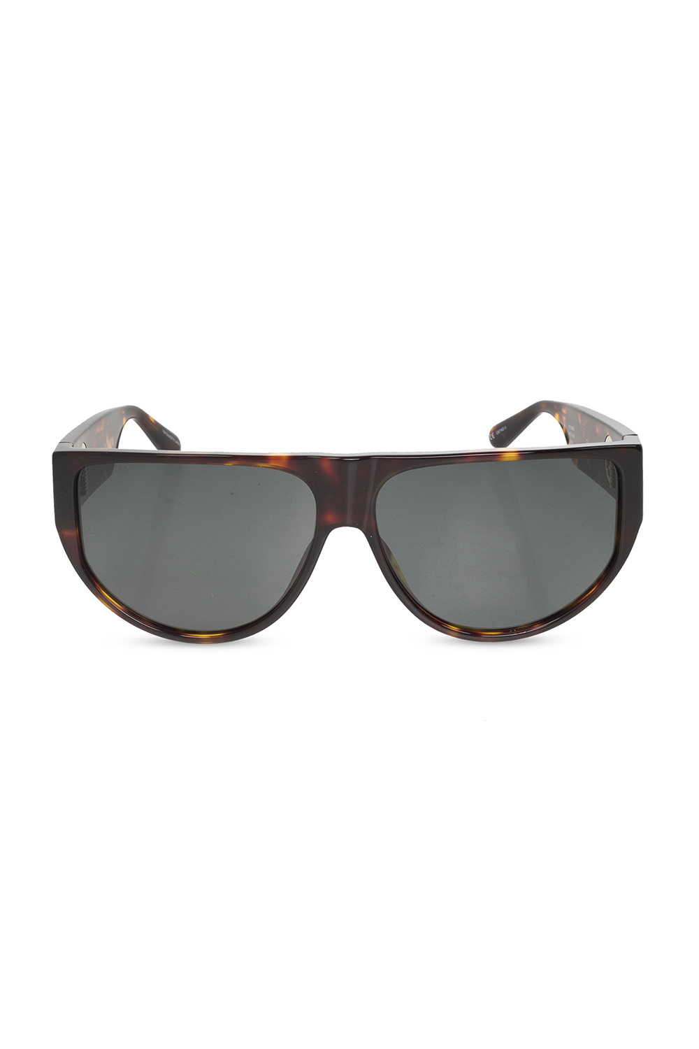 Linda Farrow Elodie Flat Top Sunglasses in Black Womens Sunglasses Linda Farrow Sunglasses 