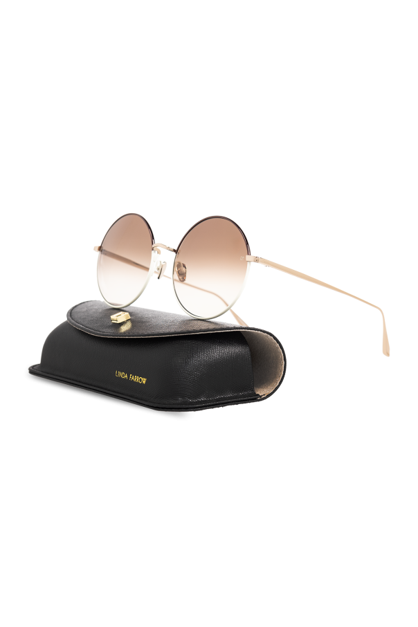 Linda Farrow ‘Bea’ rectangle sunglasses