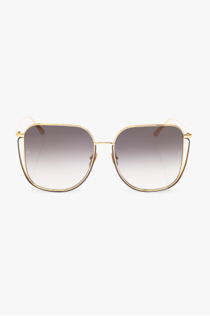 ‘camaro oversize’ sunglasses od Linda Farrow