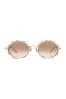 Linda Farrow GOLD Sunglasses