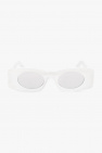 Saint Laurent Cat Eye Sunglasses in Brown