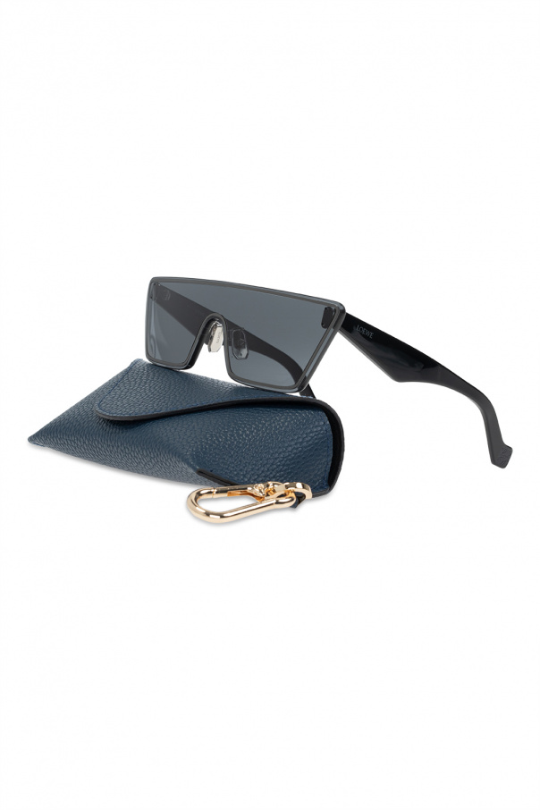 Loewe AJ Morgan cat eye sunglasses in silver