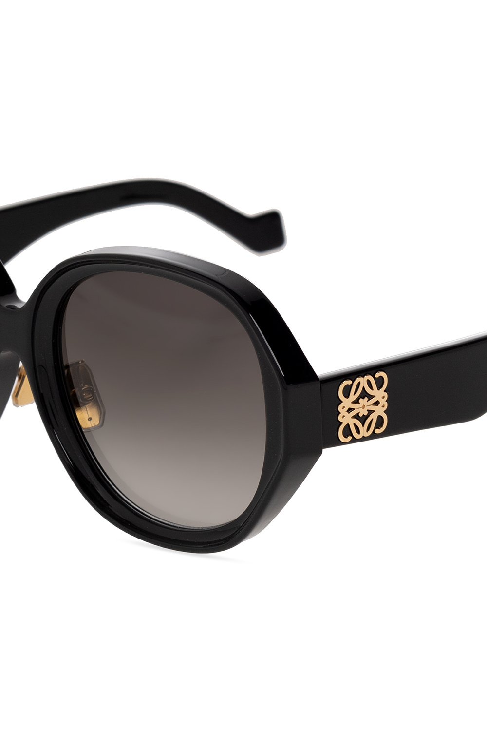 Loewe miu miu eyewear crystal embellished rectangle frame sunglasses item