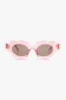 gucci eyewear pearl swirl oversize sunglasses item