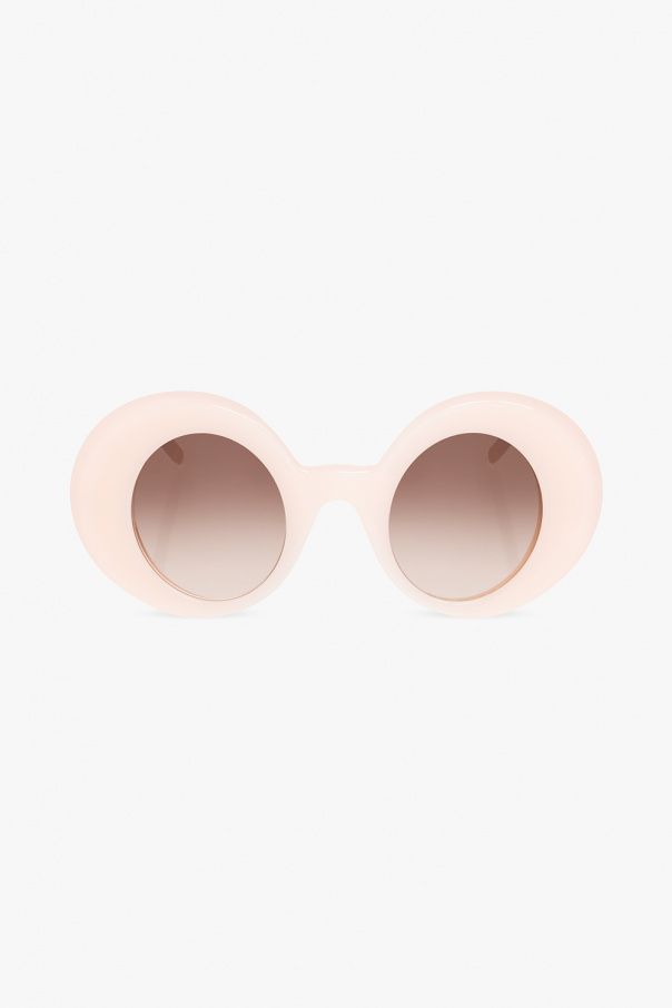 Loewe Versace Eyewear Medusa Biggie oval-frame sunglasses
