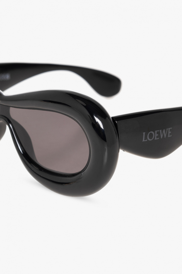 Loewe hemlock sunglasses mykita glasses hemlock pitch black glossy gold polarized pro green