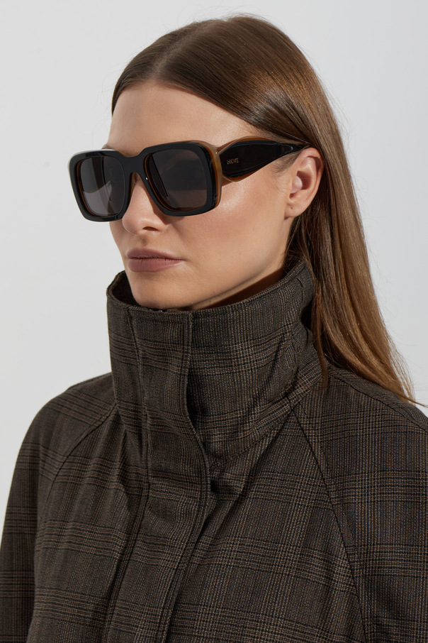 Loewe Square sunglasses with wide temples