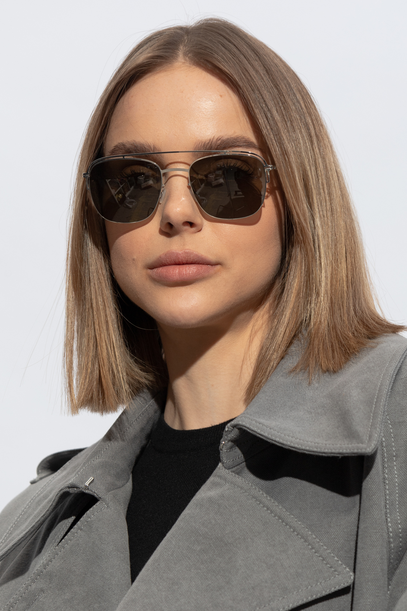 Mykita sunglasses oval `Nor`