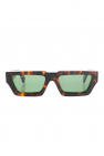 Off-White Thom Browne Eyewear tortoise sunglasses Grey