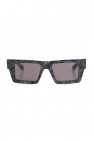 tortoise shell-frame sunglasses