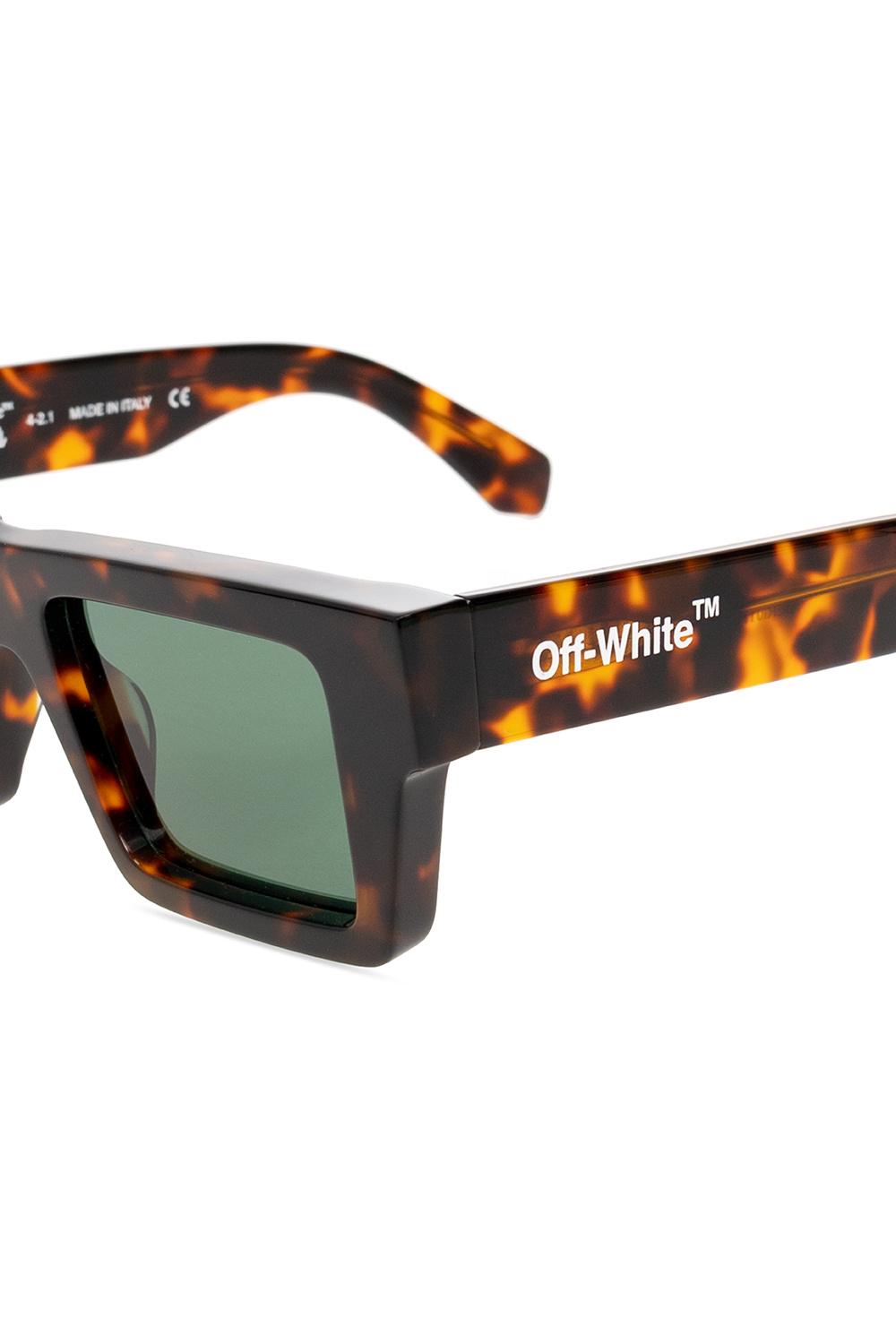 Off-White Pre-owned Women's Synthetic Fibers Sunglasses - Navy - One Size