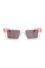 Oakley Clifden round-frame sunglasses Schwarz