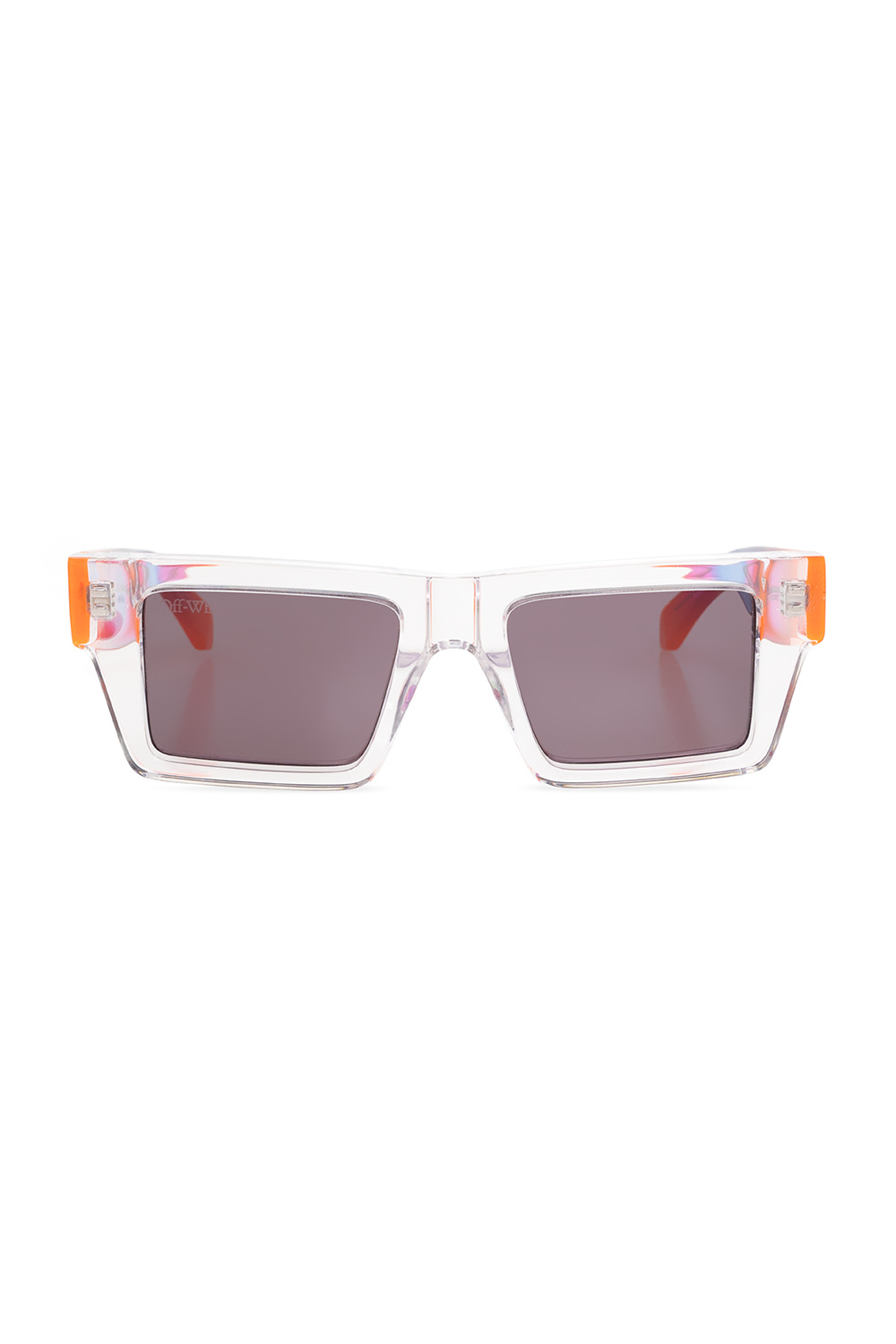 Off-white Nassau Tortoiseshell Square-frame Sunglasses In Brown