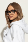 Off-White BLACK Prescription glasses 54