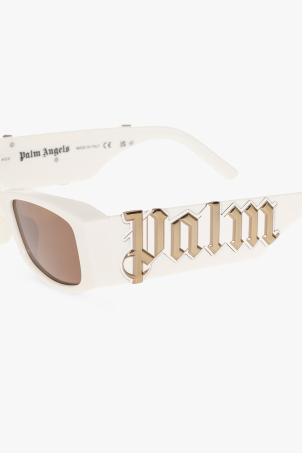 Palm Angels Float round-frame sunglasses Schwarz