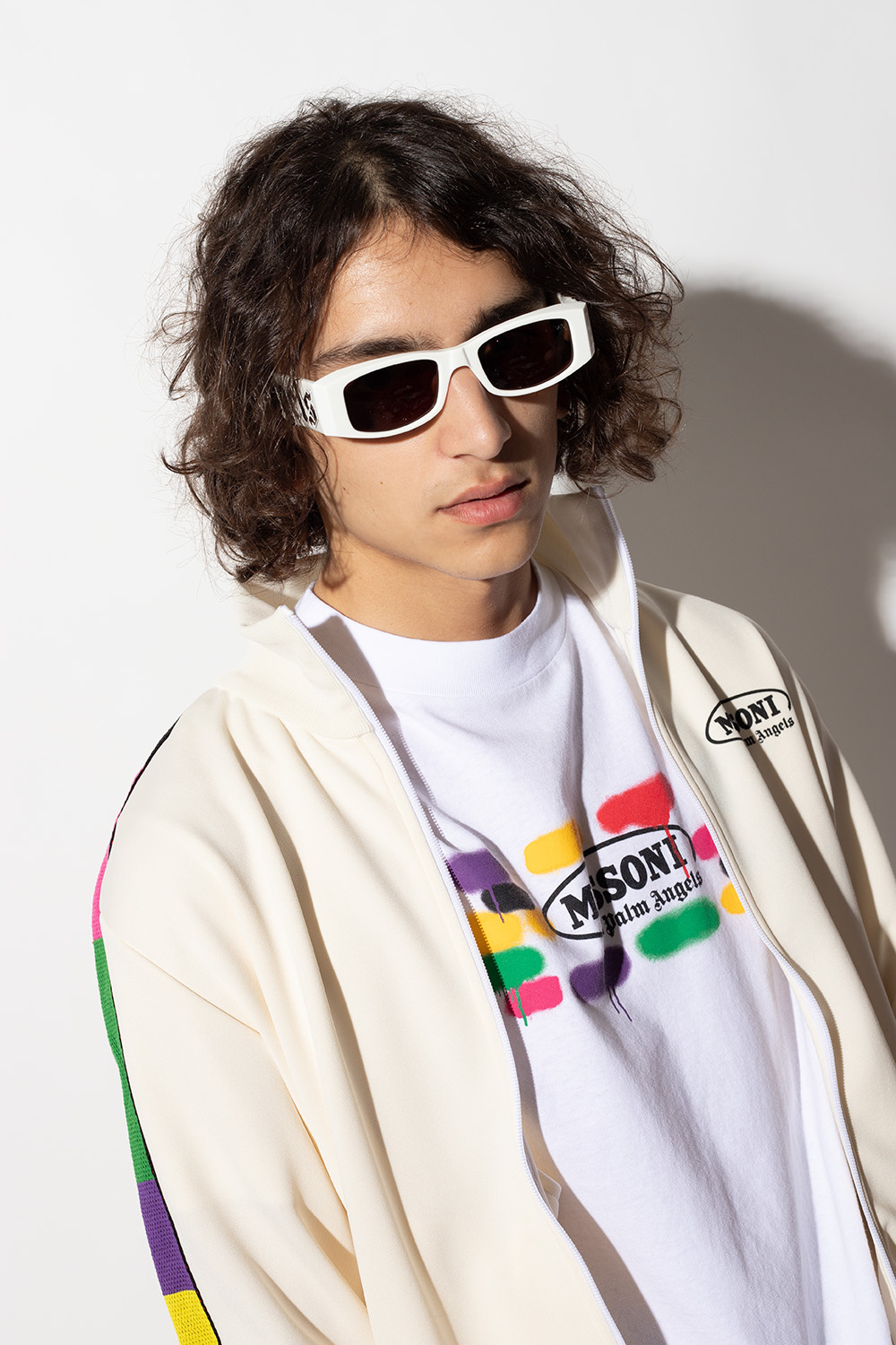 Palm Angels sunglasses oversized with logo