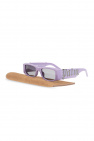 Palm Angels Mach square-frame sunglasses