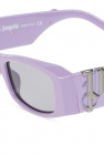 Palm Angels Mach square-frame sunglasses