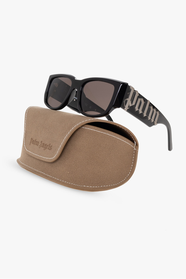 Palm Angels frame Sunglasses with logo