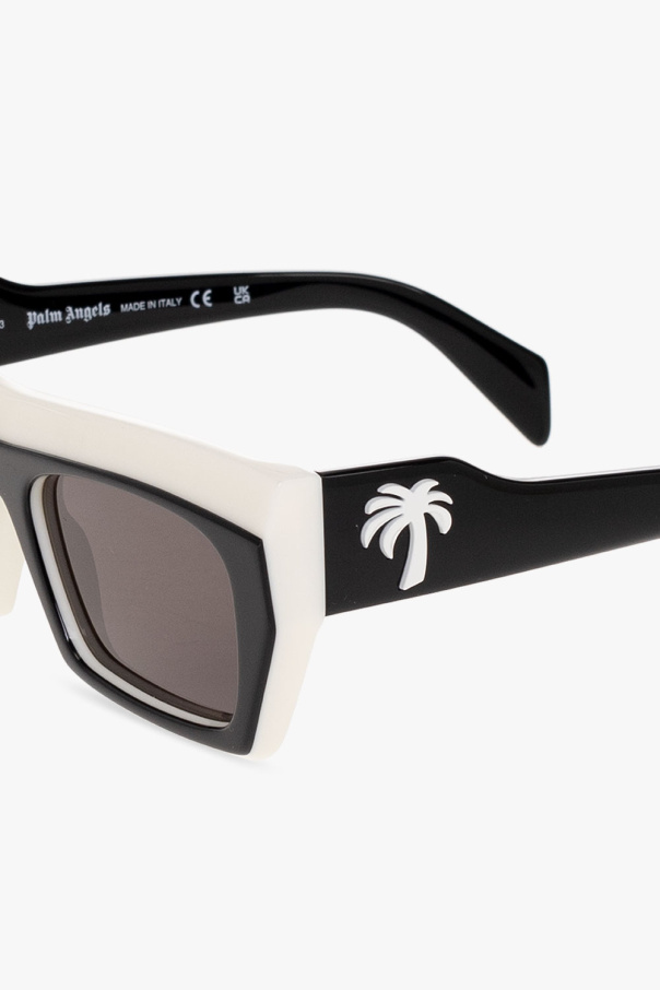 Palm Angels Havana sunglasses with logo