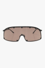 fendi eyewear logo plaque round frame sunglasses item