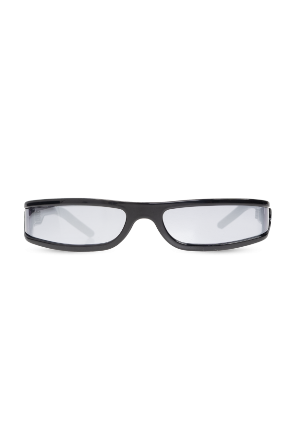 Rick Owens x Matthew Williamson tinted aviator-frame sunglasses