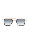 geometric frameless sunglasses