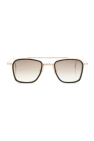 Bottega Veneta Eyewear double-bridge aviator-frame Ocean sunglasses