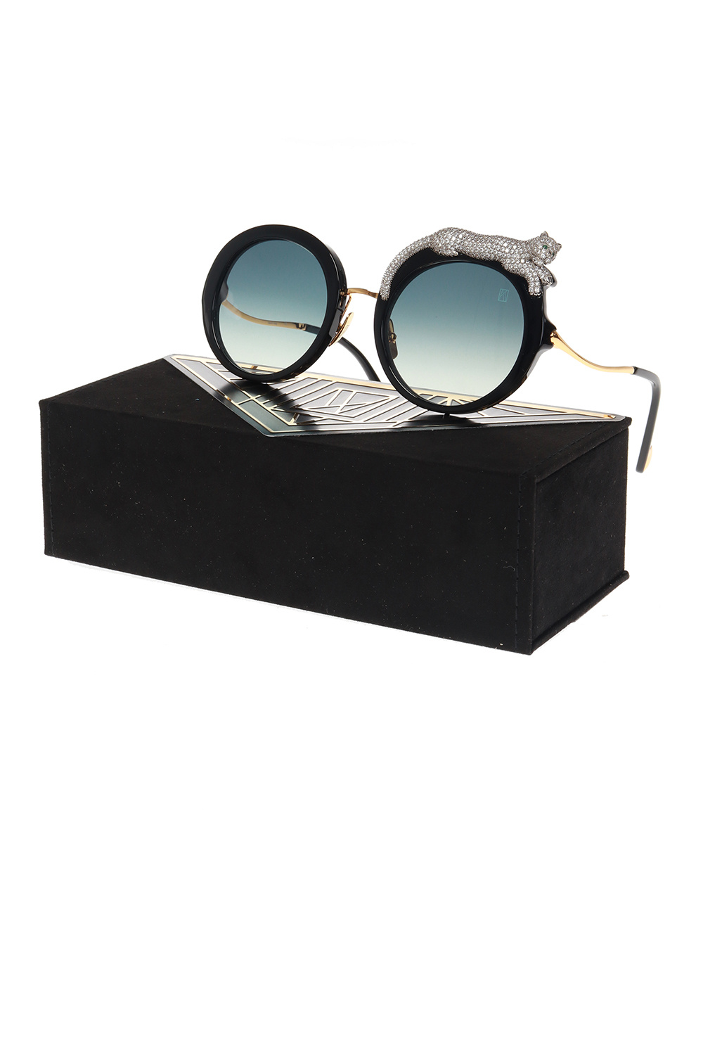 Anna Karin Karlsson ‘Rose Et La Roue Crystal’ sunglasses