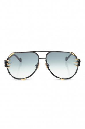 Saint Laurent Eyewear tortoishell-effect sunglasses