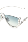 Anna Karin Karlsson SILVER ‘Half Moon’ sunglasses