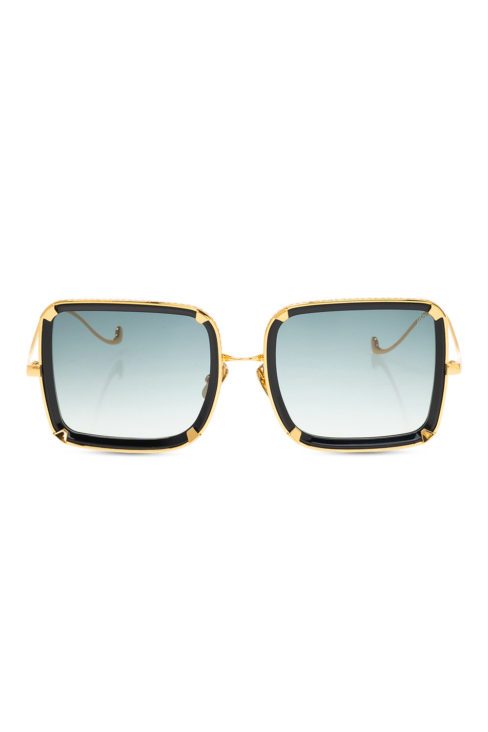 Anna-Karin Karlsson White Moon Black Limited 1st Edition Sunglasses and Gold 56mm