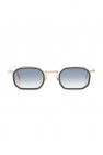 tortoiseshell-effect round-frame Optic sunglasses