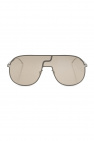 square frame sunglasses Grün